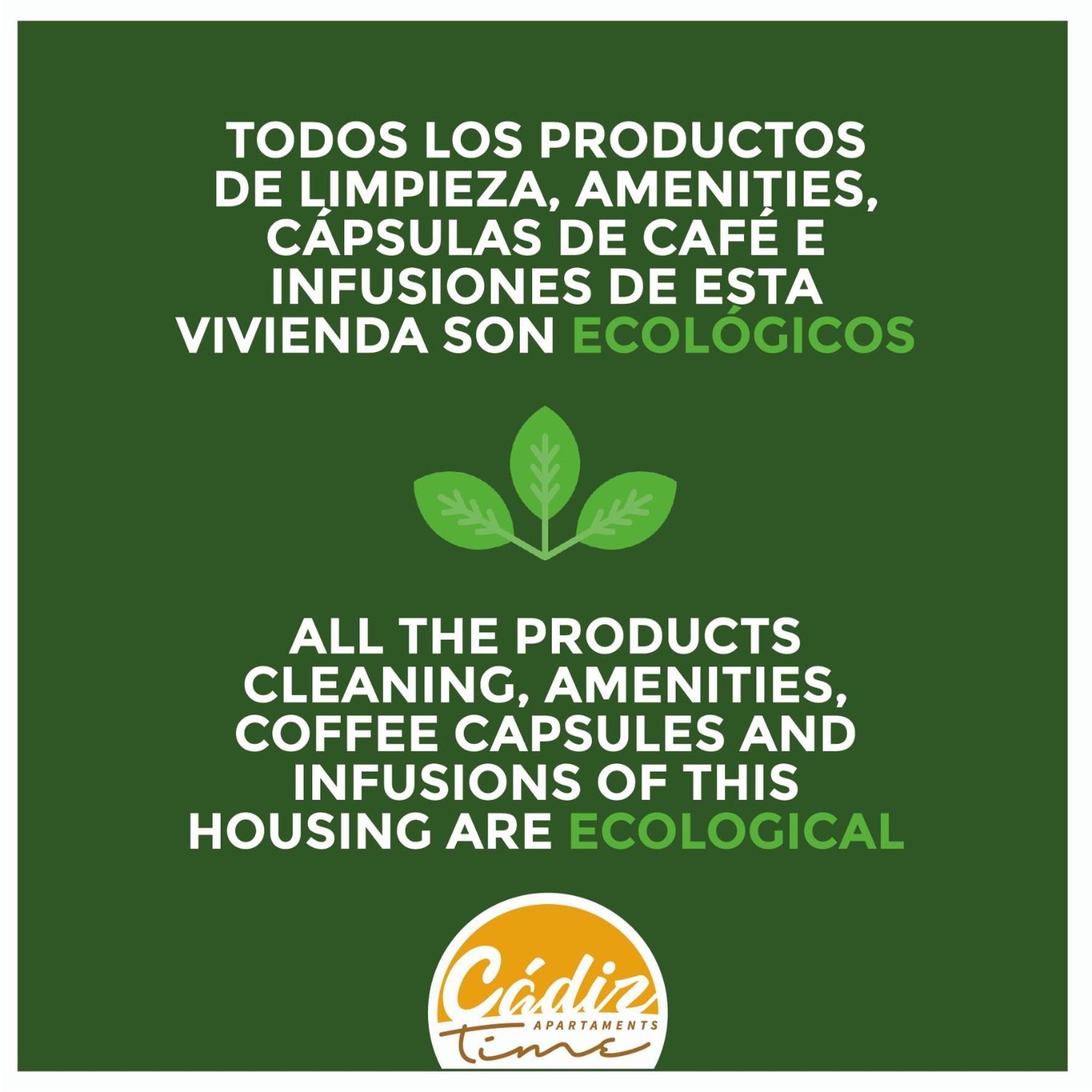 Appartamento La luz de Cádiz - WIFI - PETFRIENDLY - ECOFRIENDLY Esterno foto